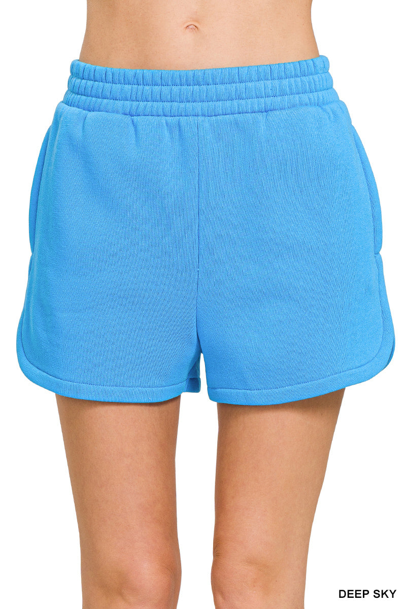 Deep Sky Elastic Shorts