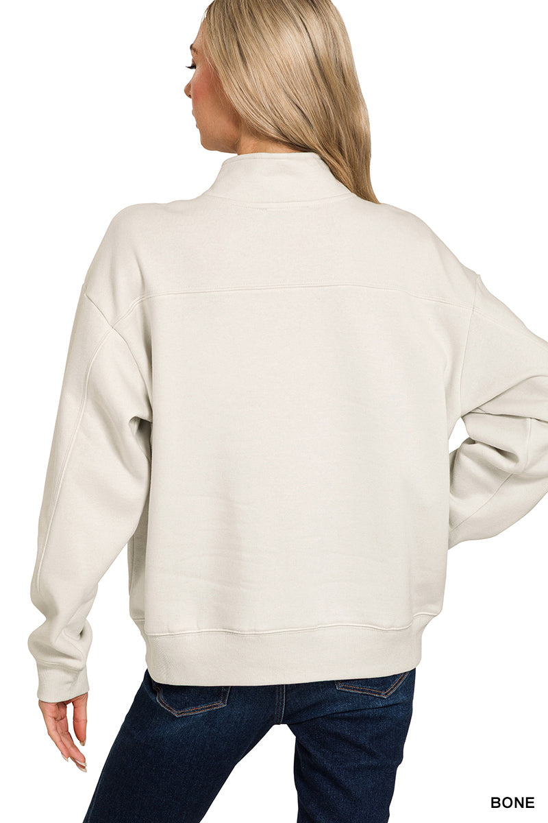 Half Zip Sweatshirt