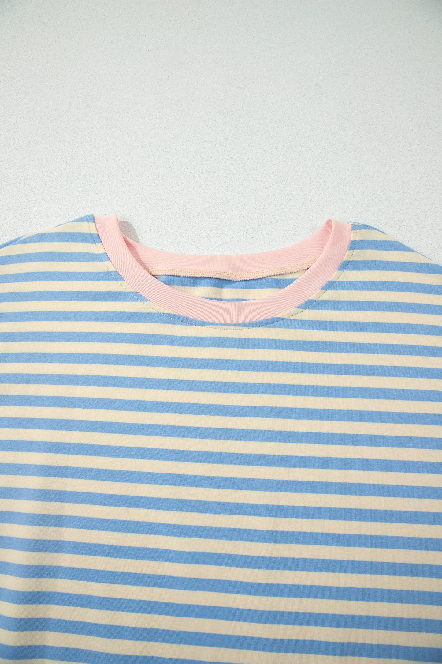Sky Blue Stripe Tee