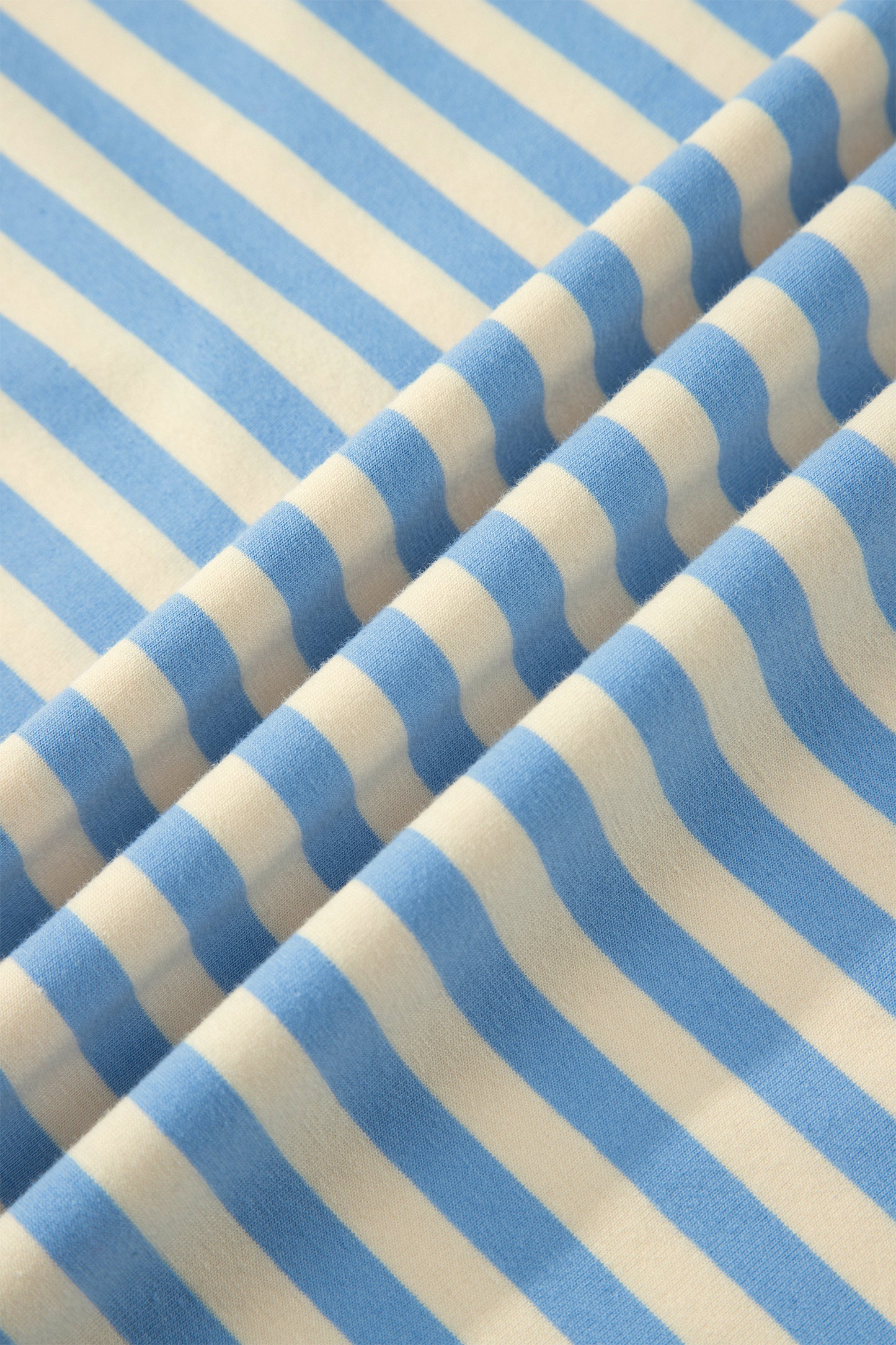 Sky Blue Stripe Tee