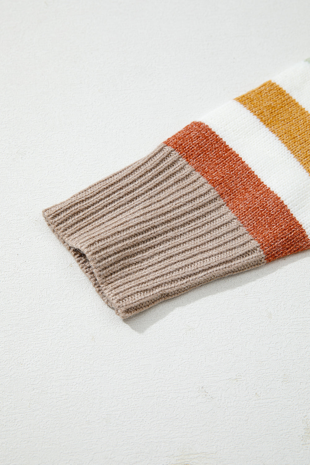 Striped Drop Shoulder Sweater