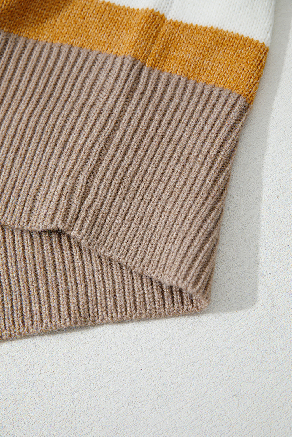 Striped Drop Shoulder Sweater