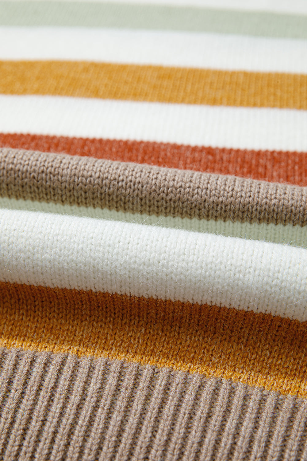 Striped Drop Shoulder Sweater