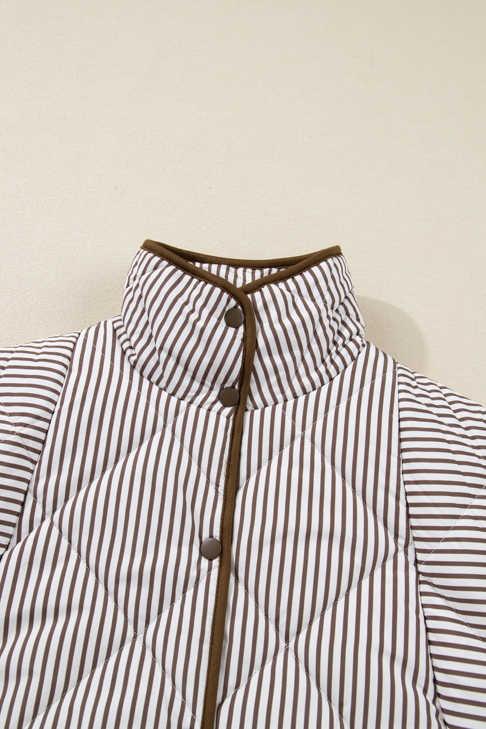 Quilted Snap Button Vest