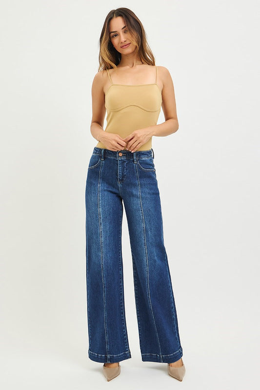 Risen MR Wide Leg Jeans
