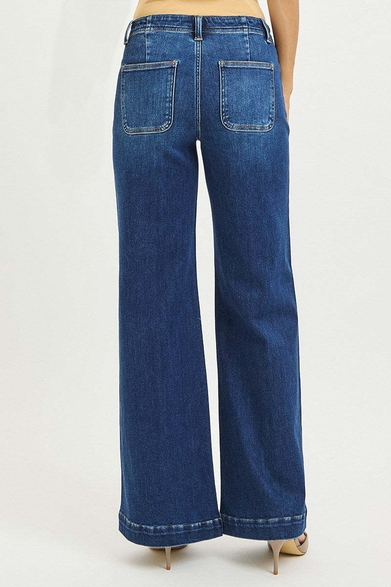 Risen MR Wide Leg Jeans