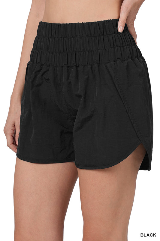 Windbreaker running shorts