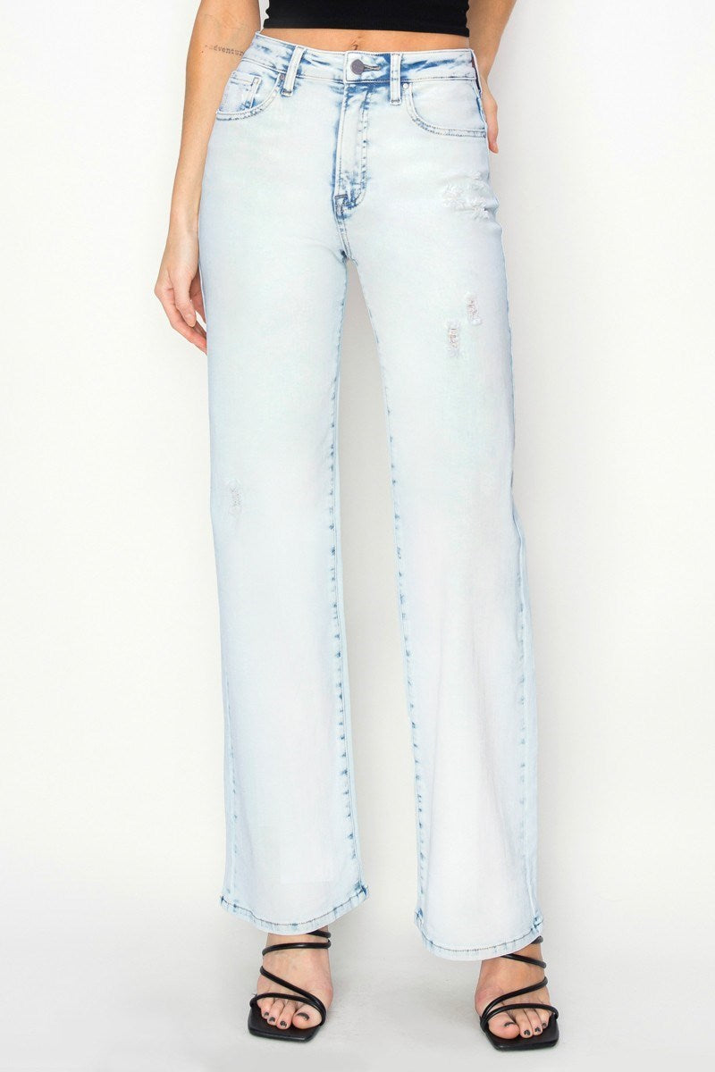 Acid Light Wash Jeans
