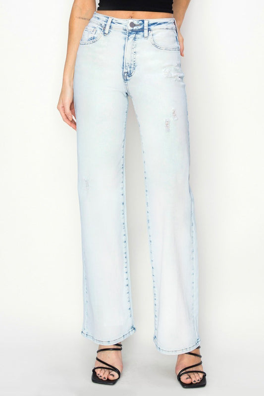 Acid Light Wash Jeans
