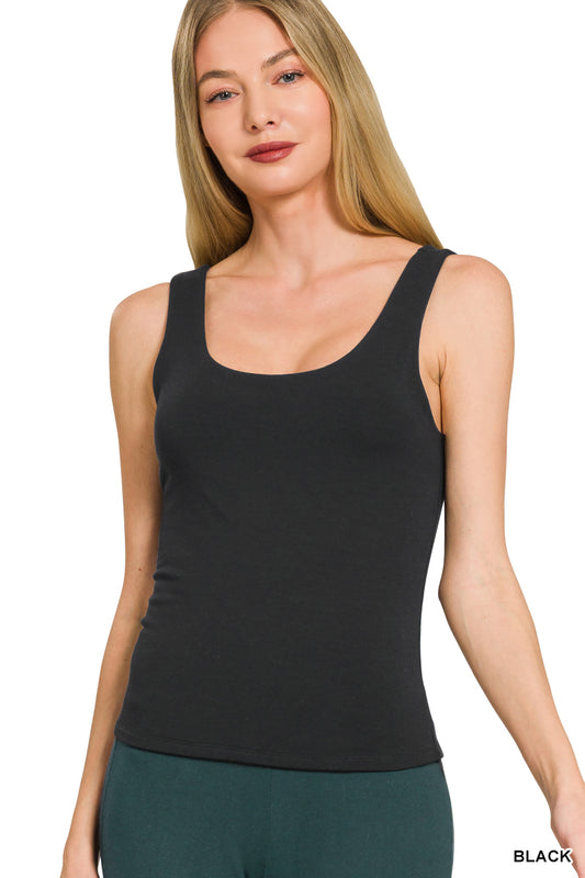 Double layered tank top