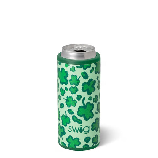 Lucky Leopard Skinny Can Cooler