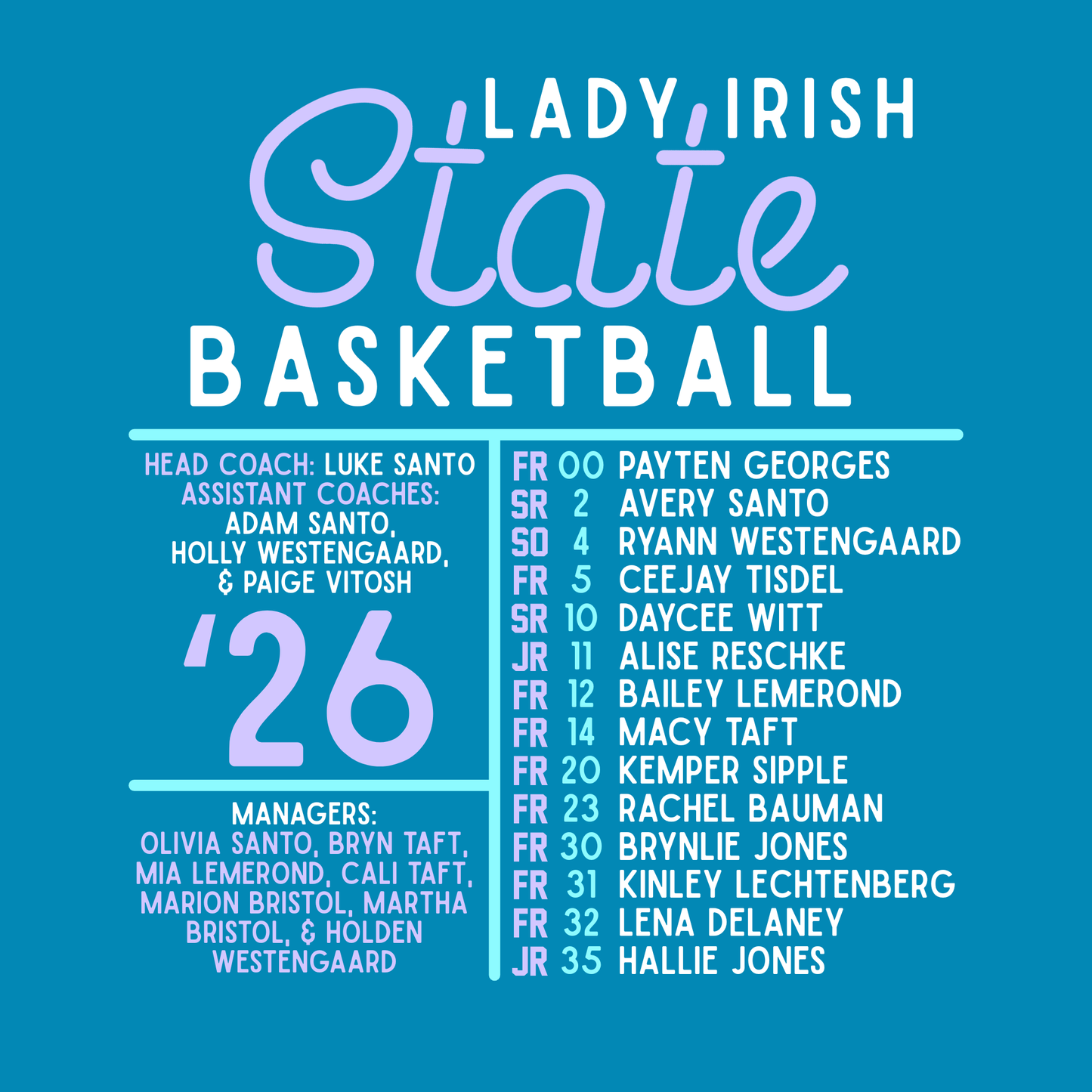 SH Lady State Basketball