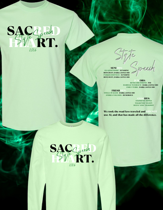 Sacred Heart State Speech