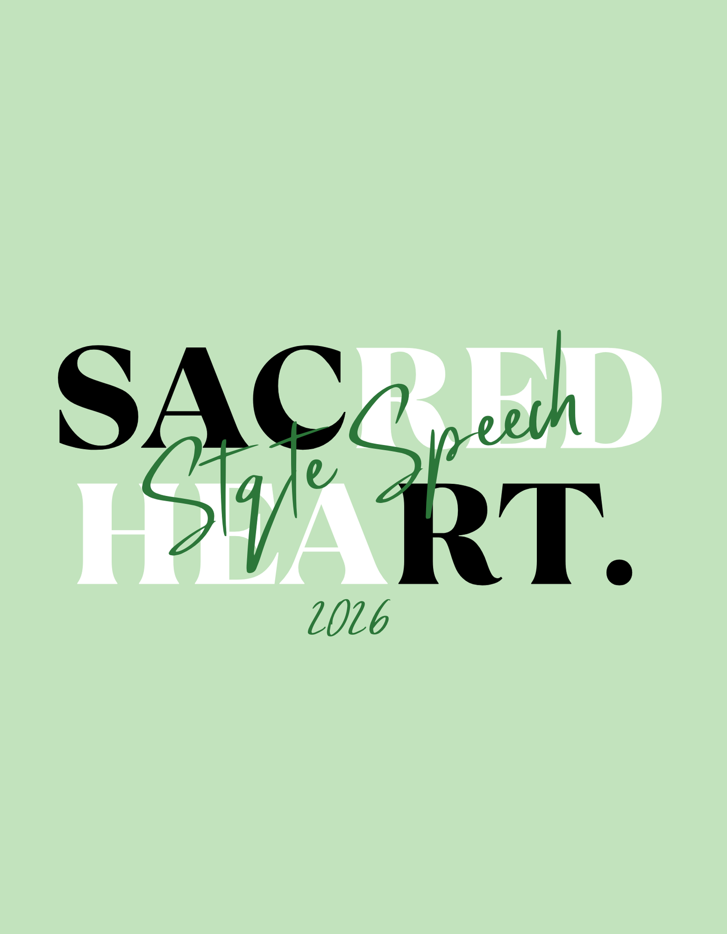 Sacred Heart State Speech
