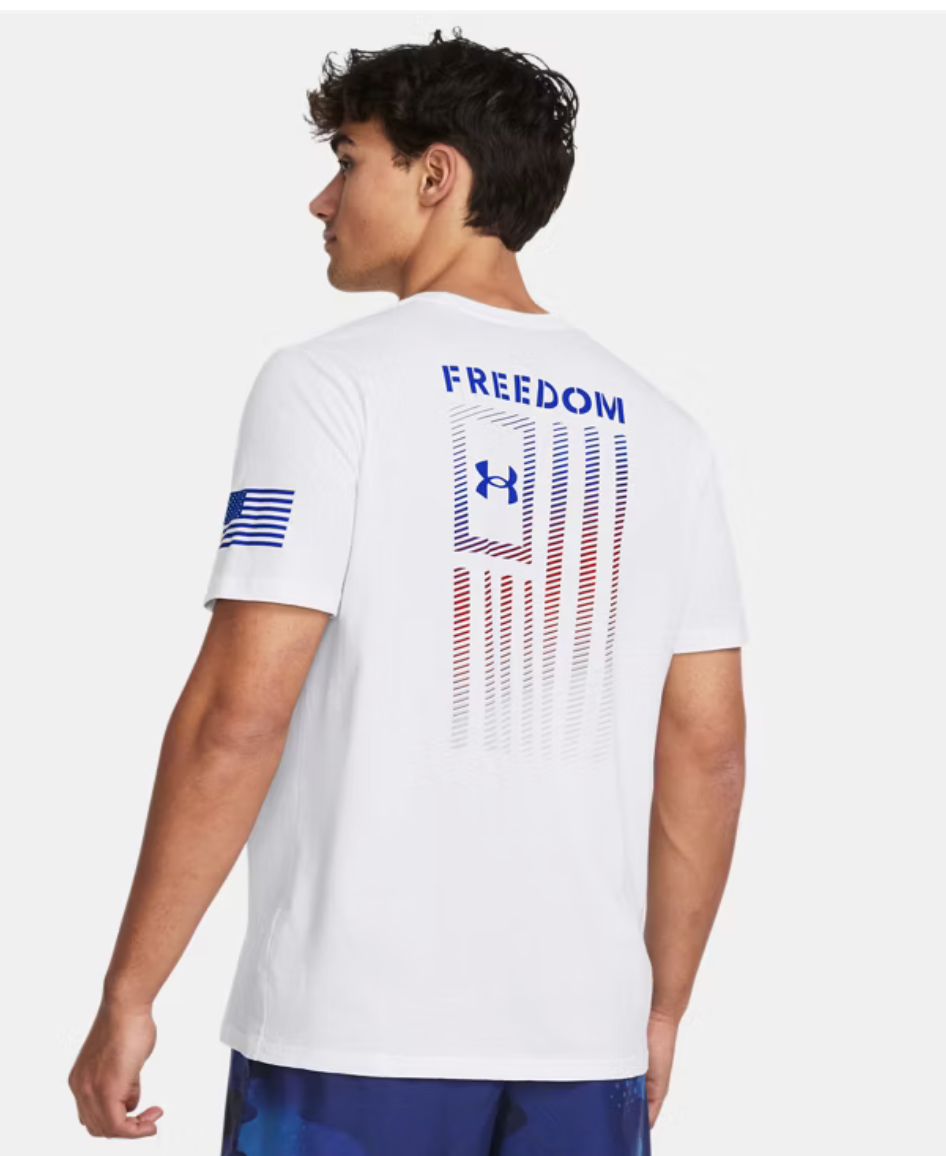 UA Freedom Flag Gradient Tee