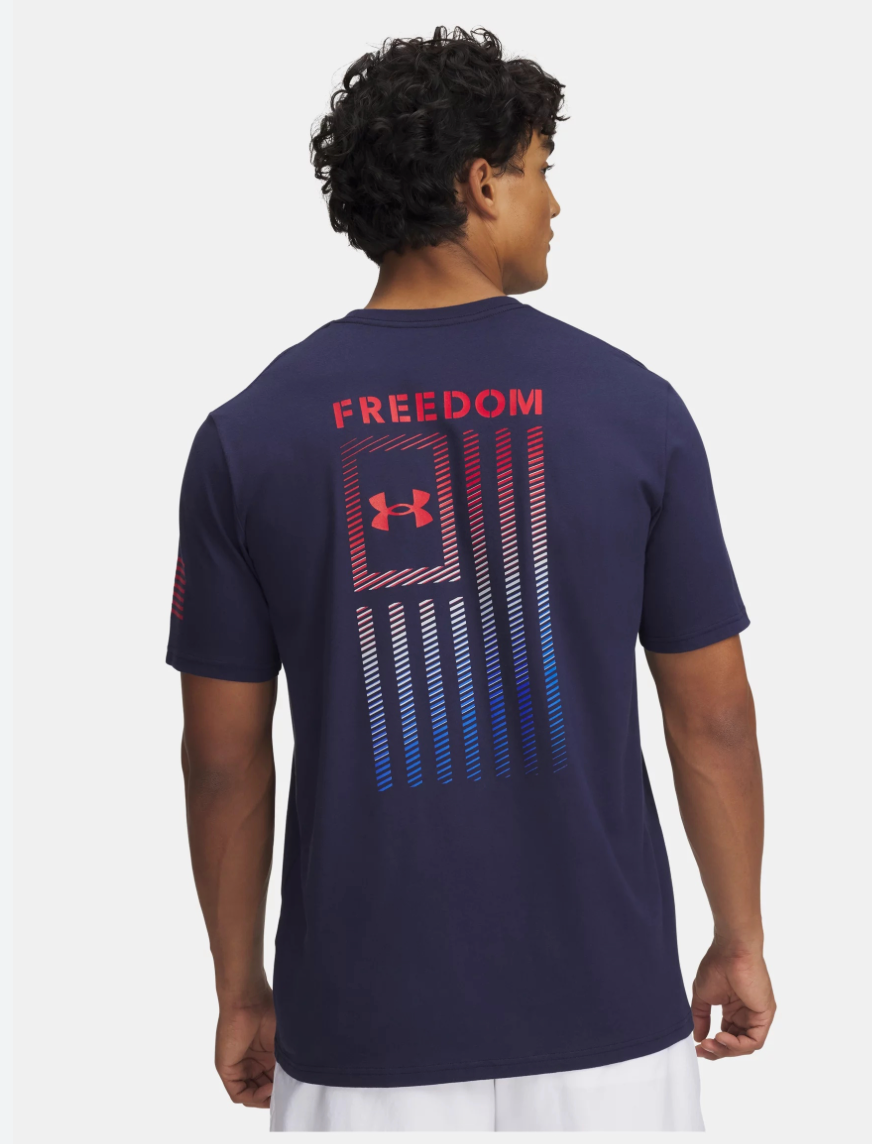UA Freedom Flag Gradient Tee