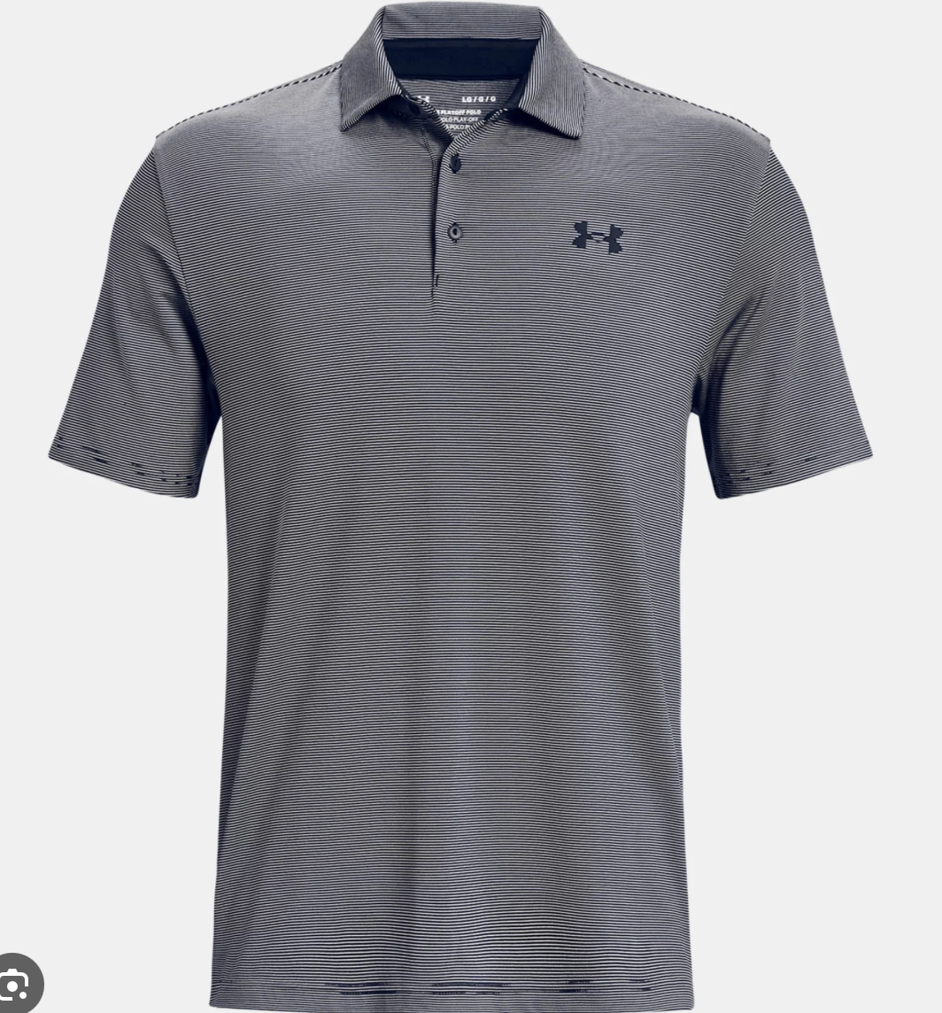 UA Playoff 3.0 Stripe Polo