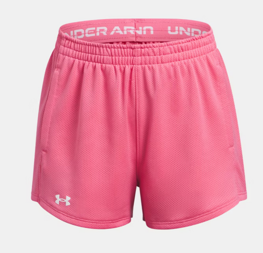 UA Play Up Mesh Shorts
