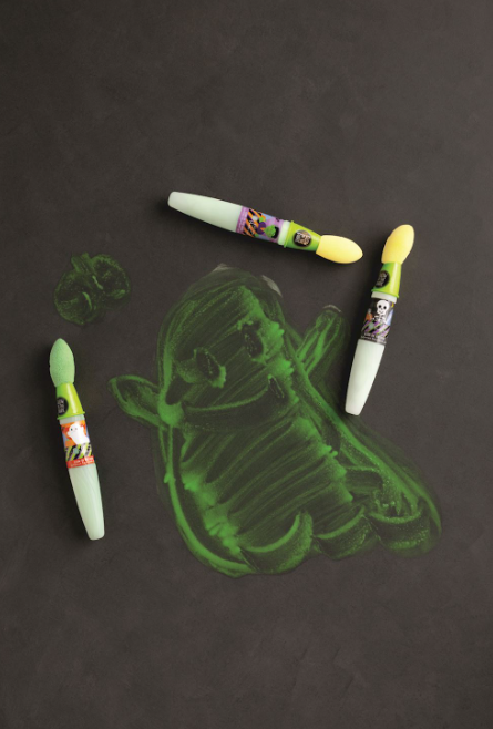 Halloween Glow Chalk Brushes