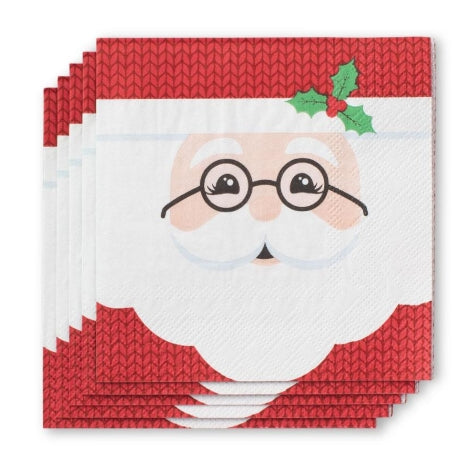 Mr. Claus Cocktail Napkins