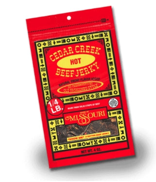 Cedar Creek Hot Beef Jerky