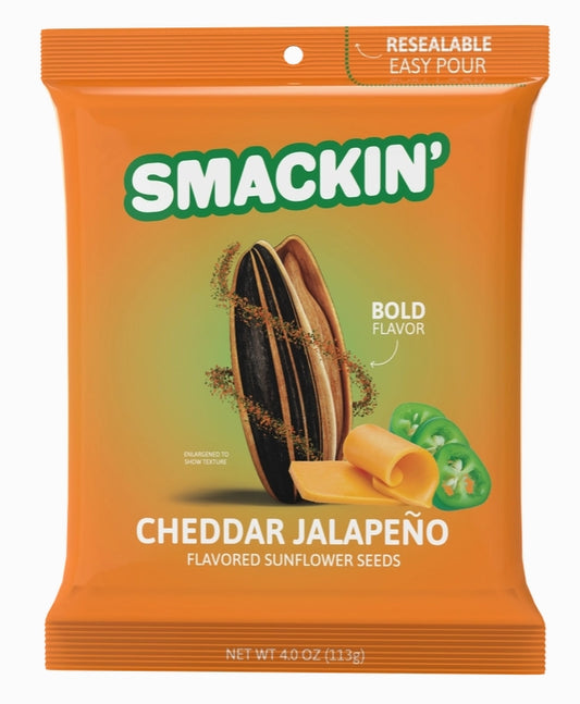 Cheddar Jalapeño SMACKIN' Sunflower Seeds