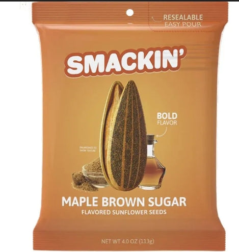Maple Brown Sugar SMACKIN' Sunflower Seeds