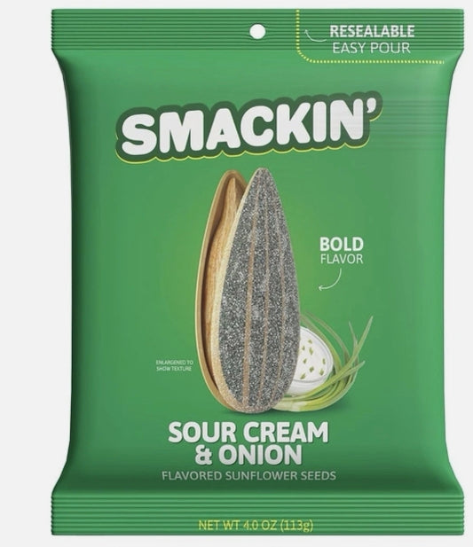 Sour Cream & Onion SMACKIN' Sunflower Seeds