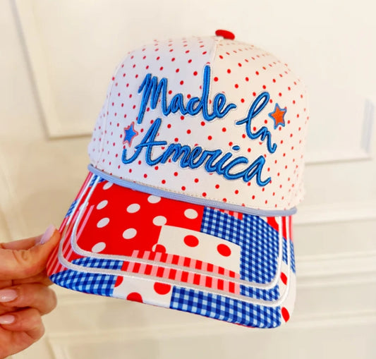 Patchwork Made in America Hat