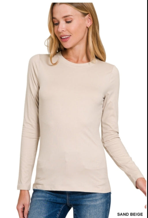LS round neck