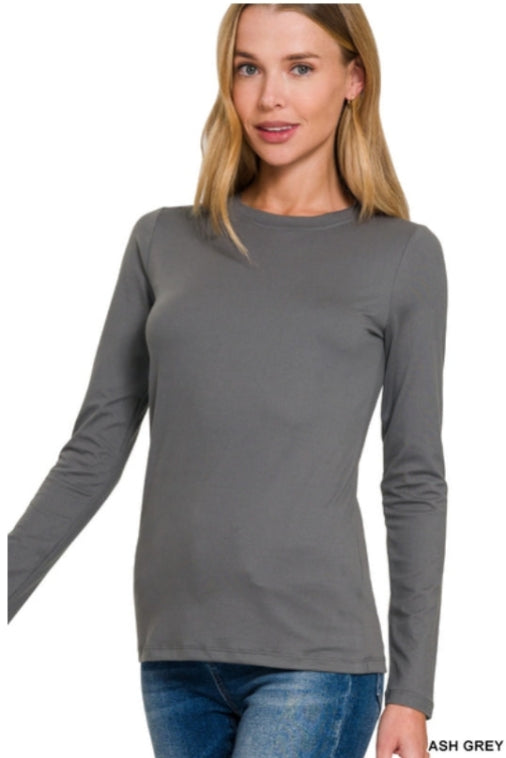 LS round neck