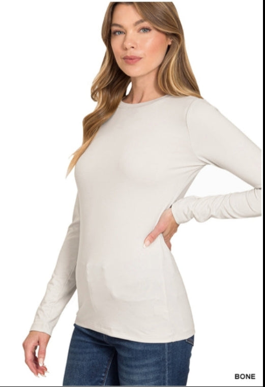 LS round neck