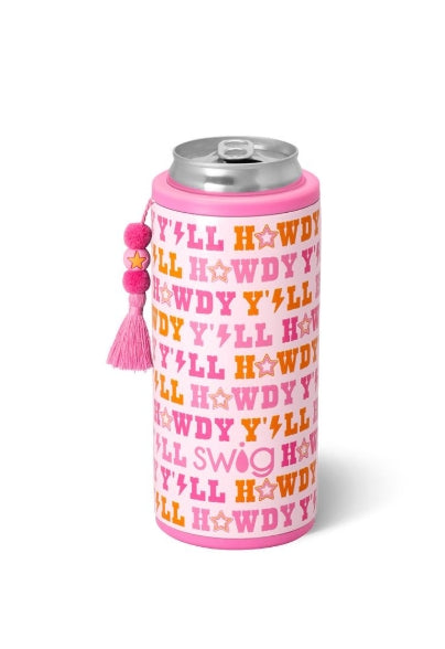 Howdy Y'all Skinny Can Cooler 12oz