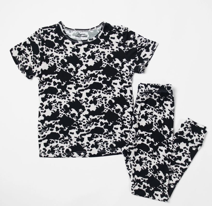 Bamboo Cow print PJS
