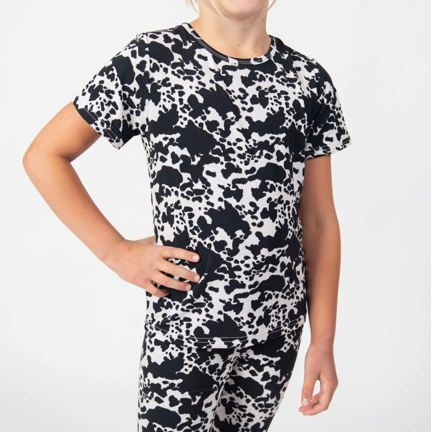 Bamboo Cow print PJS