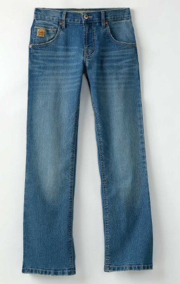 Boys Relaxed Medium Stone Jeans