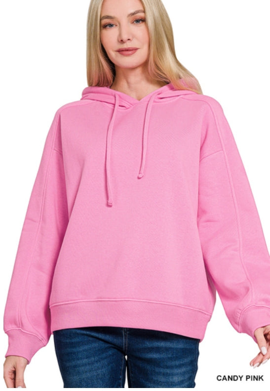 Fleece hoodie