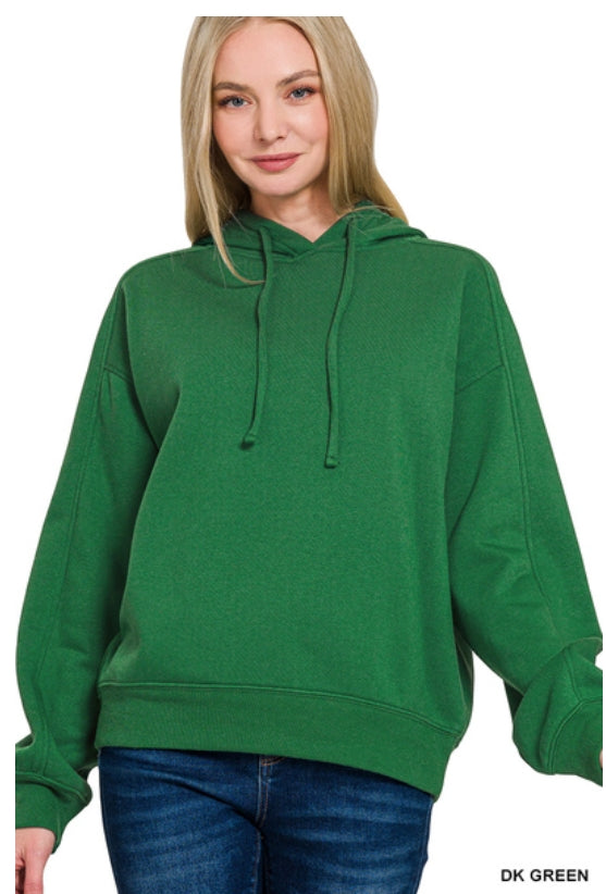 Fleece hoodie