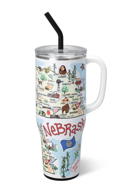 Nebraska Mega Mug
