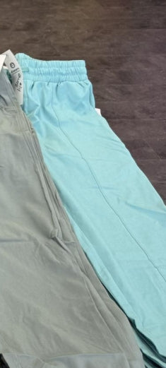 Teal Tie Pants
