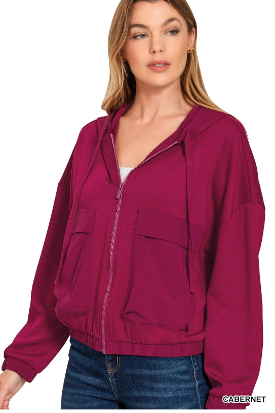 SOFT SCUBA FULL ZIP HOODIE