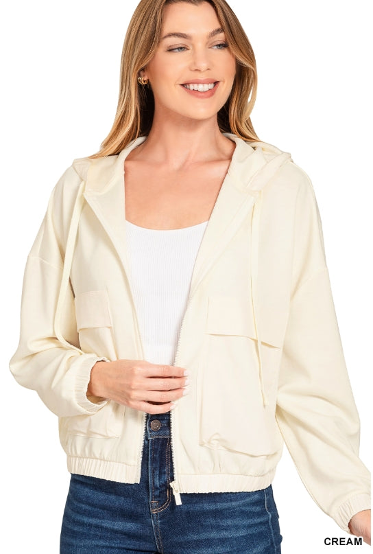 SOFT SCUBA FULL ZIP HOODIE