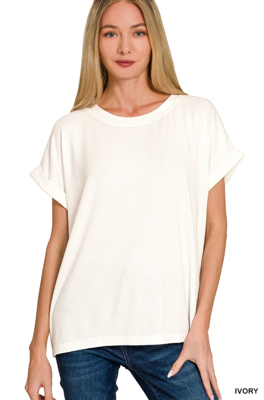 Soft Round Neck Tee