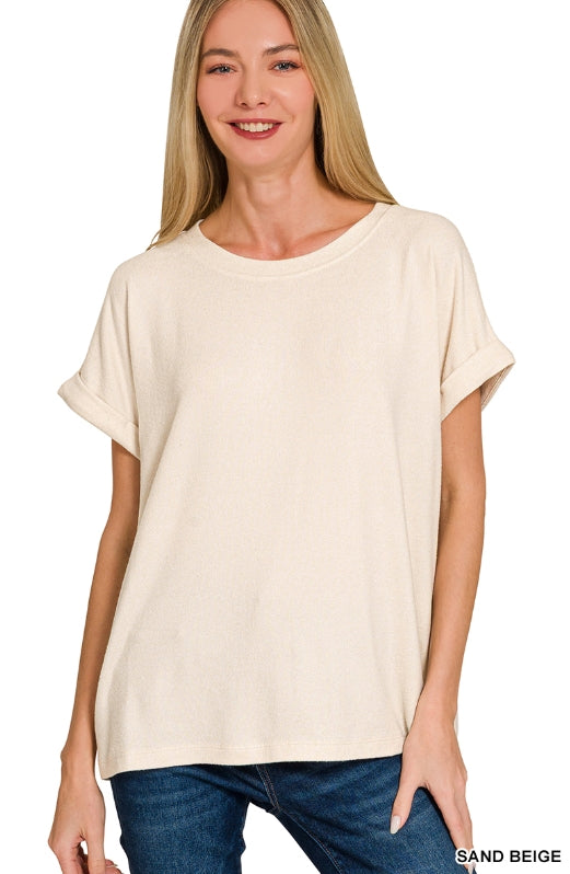 Soft Round Neck Tee