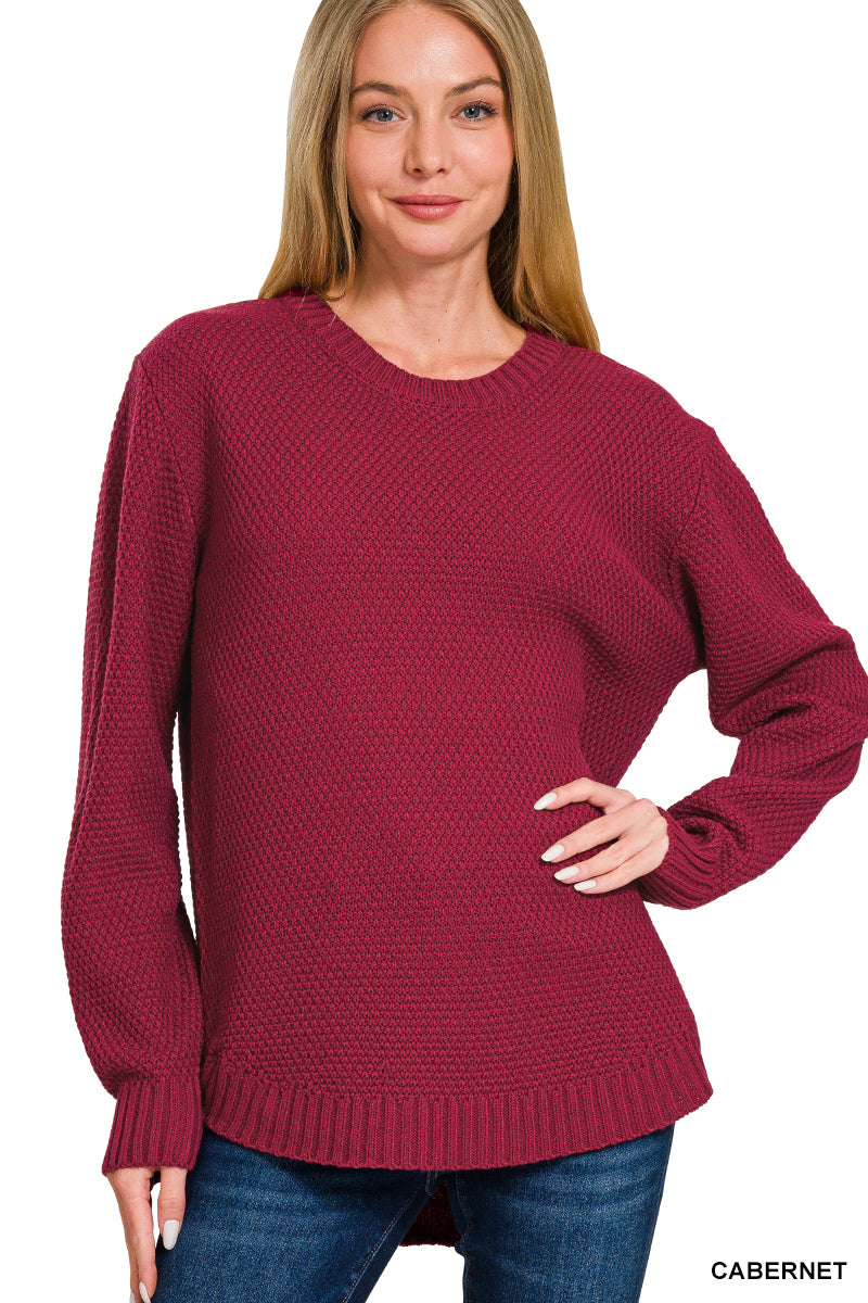 Round Neck Sweater