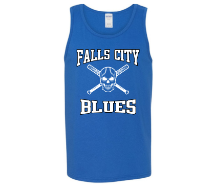 Unisex Blues Tank Tops