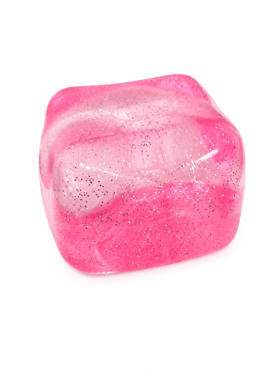 Gold Dust Crystal Ice Stress Toy Cube MSND19