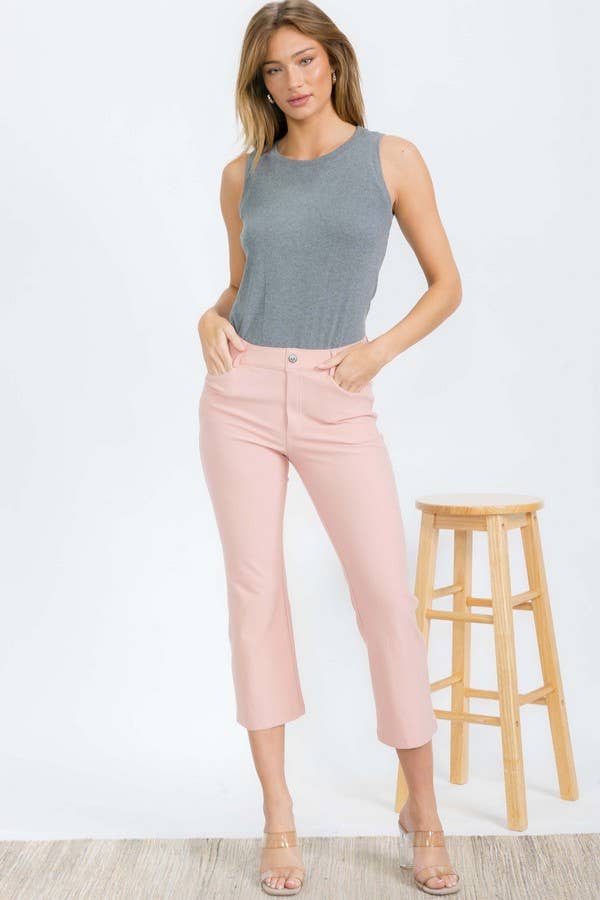 Viscose Crew Neck Tank