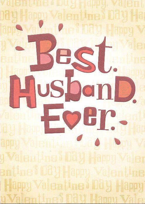 Valentine's Day Husband Humorous