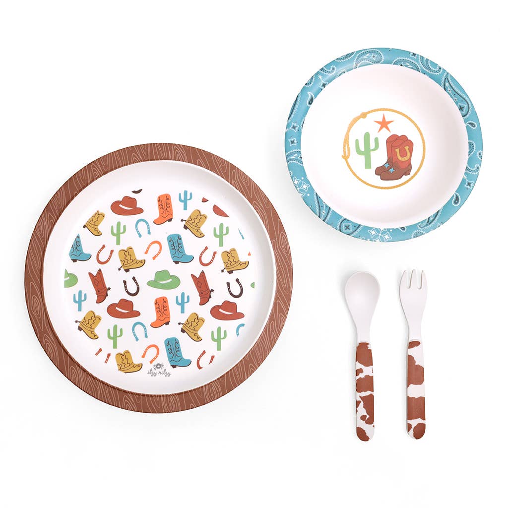 Itzy Bistro™ - 4 piece dining set: Robbons & Roses